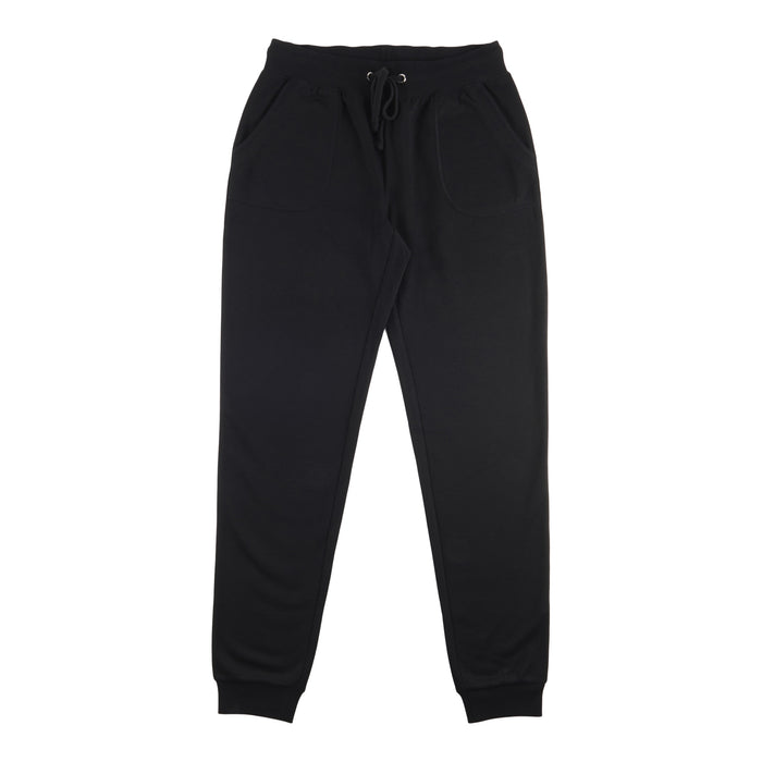 mySTYLE Women's Seasonal Fleece Joggers, Black