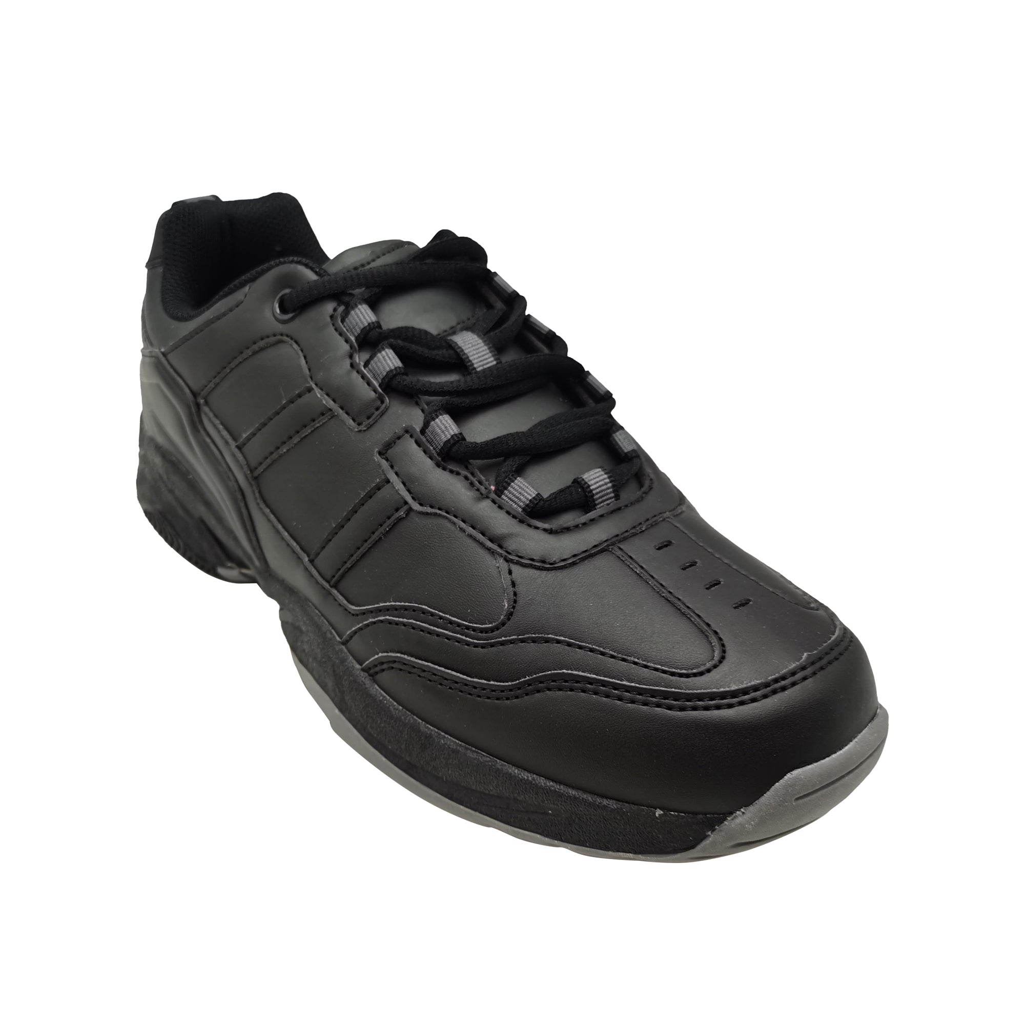 ACX Active Men's Wide Width Athletic Shoes, Black Giant Tiger