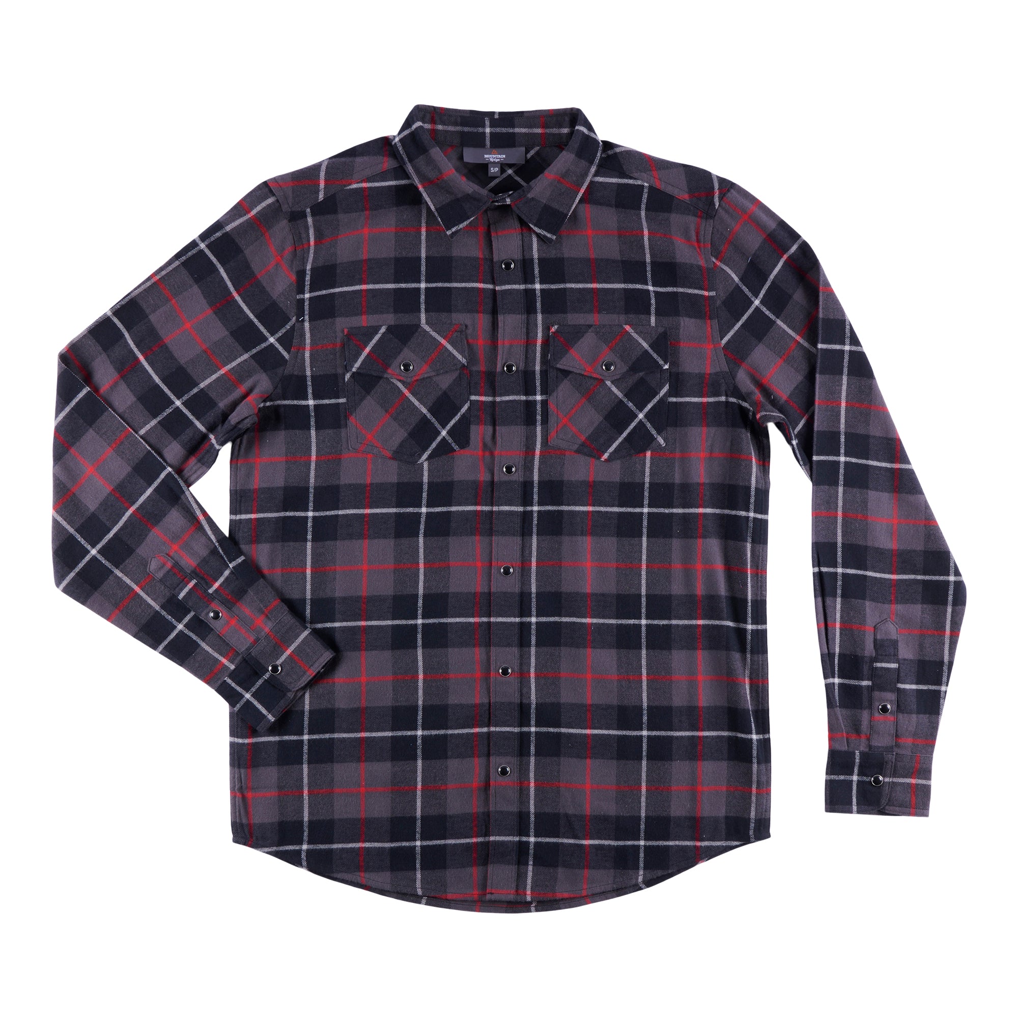 Mountain Ridge Men's North Country Flannel Shirt with Snaps – Giant Tiger