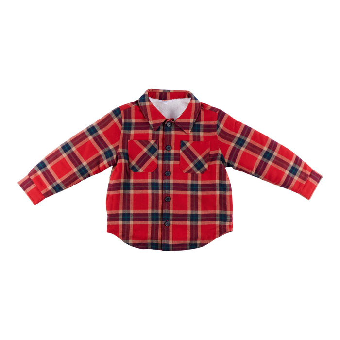 MONKEY BARS Toddler Boys' Sherpa Lined Shacket