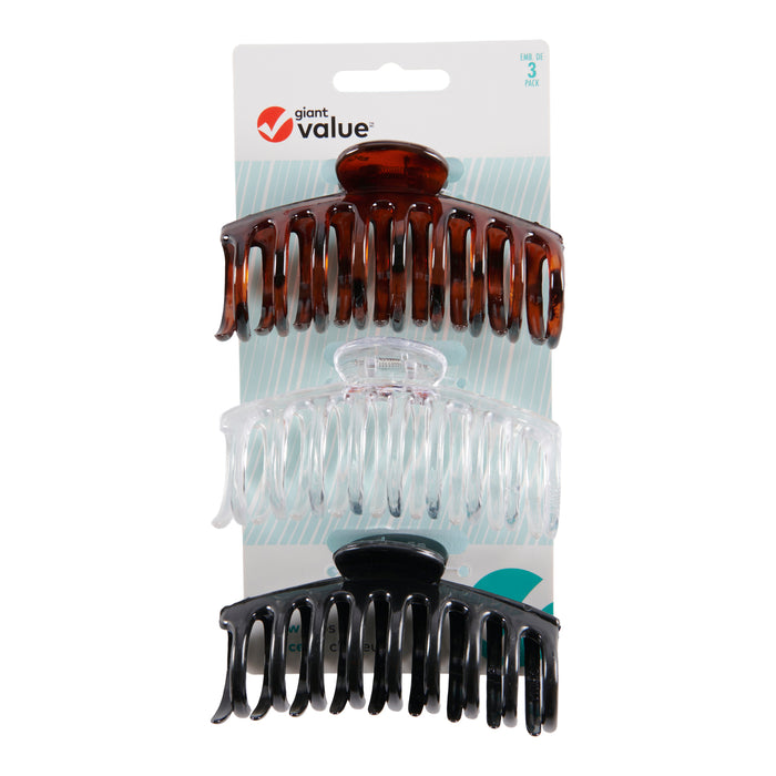 Pinces-crampons Giant Value – emb. de 3