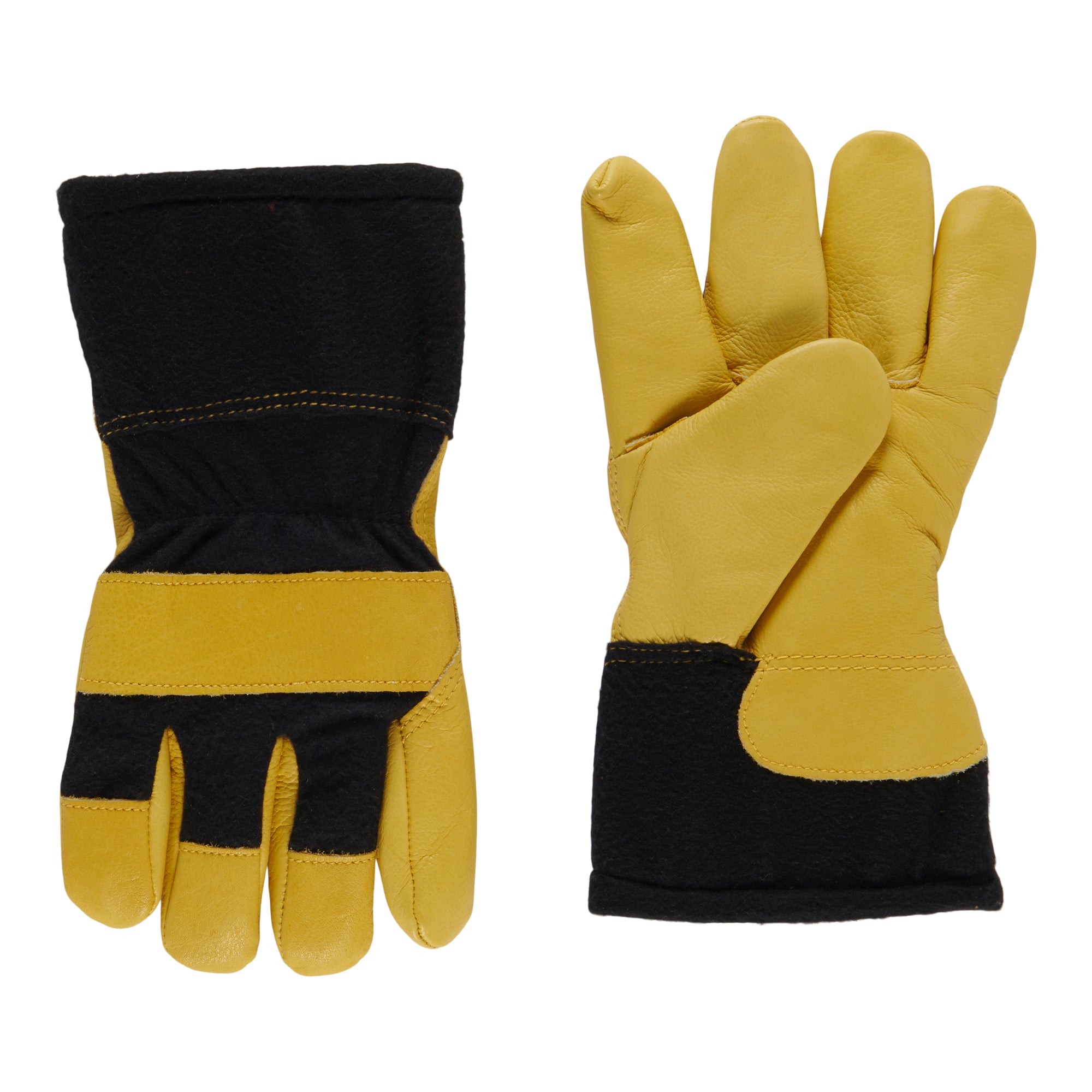 Men's Heavy Duty Leather Work Gloves Giant Tiger