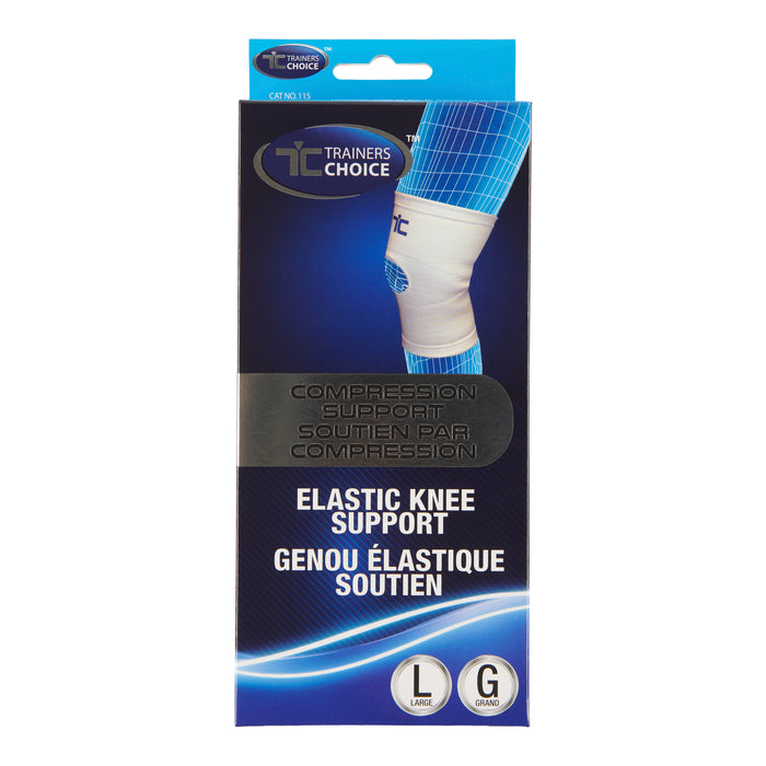 Trainers Choice Elastic Knee Compression Support, Large