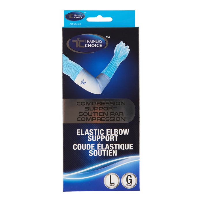 Trainers Choice Elastic Elbow Compression Support, Large