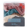Holly & Blu Velour Scrunchies, 5 Pack