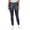 lily morgan Women's Petite Autumn Flair Front Pleather Pants