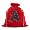Monogram Santa Sack Gift Bag