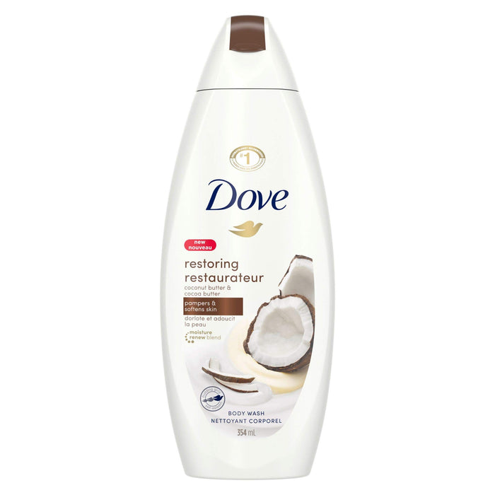 Dove Body Wash Restoring Coconut & Cocoa Butters - 354 ml
