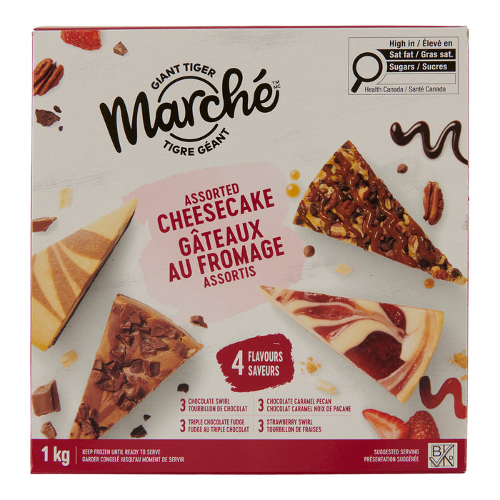 Giant Tiger Marché Assorted Cheesecake, 1 kg