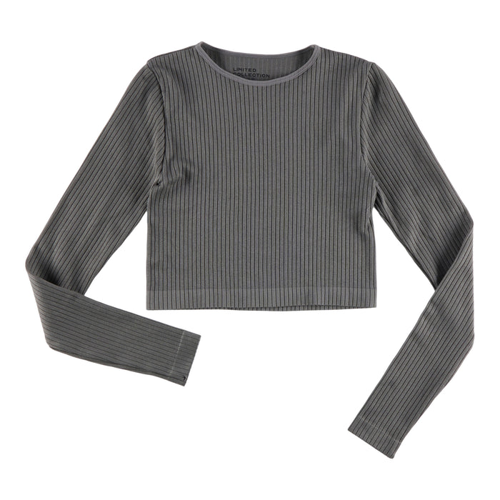 Limited Collection Women's Seamless Cropped Work Blouse