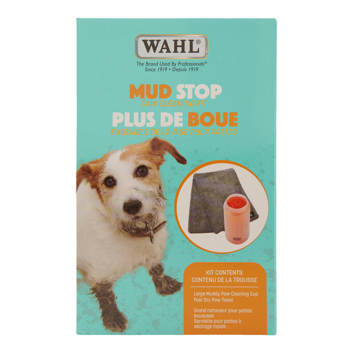Trousse de nettoyage pour pattes de chiens Wahl Mud Stop, 2 pièces