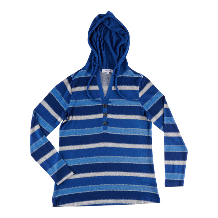 mySTYLE Women's Striped Hoodie
