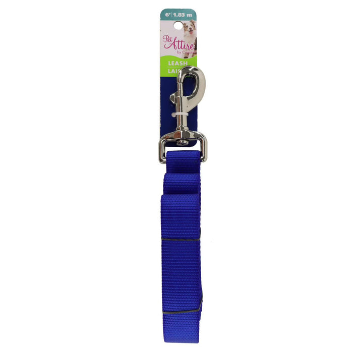 Laisse pour chiens Pet Attire - bleu, 6 pi