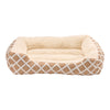 Lit carré pour animaux de compagnie, 22 in