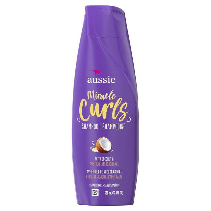 Aussie Miracle Curls Shampoo, 360-ml
