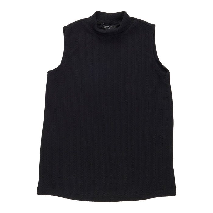 lily morgan Women's Mock Neck Sleeveless Top
