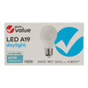 Ampoules A19 à DEL de 60 watts Giant Value, lumière du soleil
