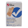 Pansements en tissu flexible Giant Value, emb. de 50