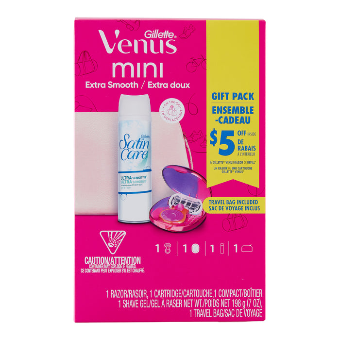 Ensemble des fêtes Venus Mini Gillette, 4 pièces