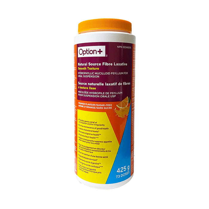 Option+ Natural Laxative Fibre Orange, 425 g