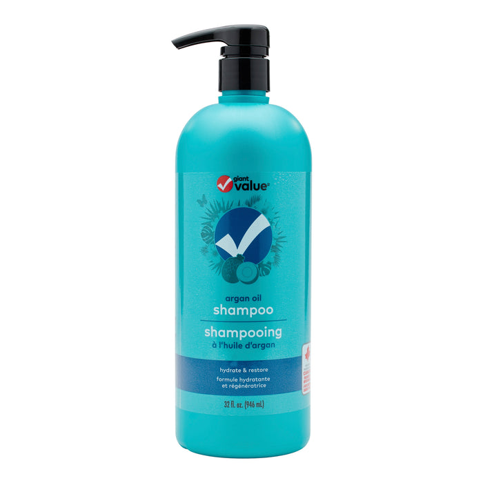 Giant Value Argan Oil Shampoo, 946 ml