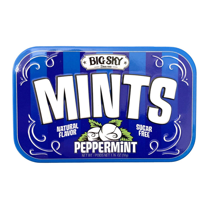 Big Sky Sugar Free Peppermint Mint Candy, 50 g