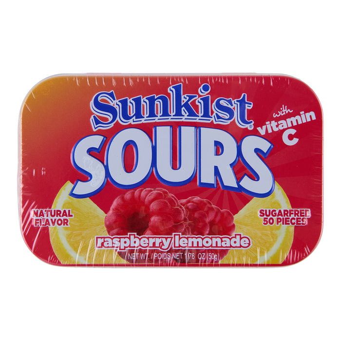 Sunkist Sours Raspberry Lemon, 50 g