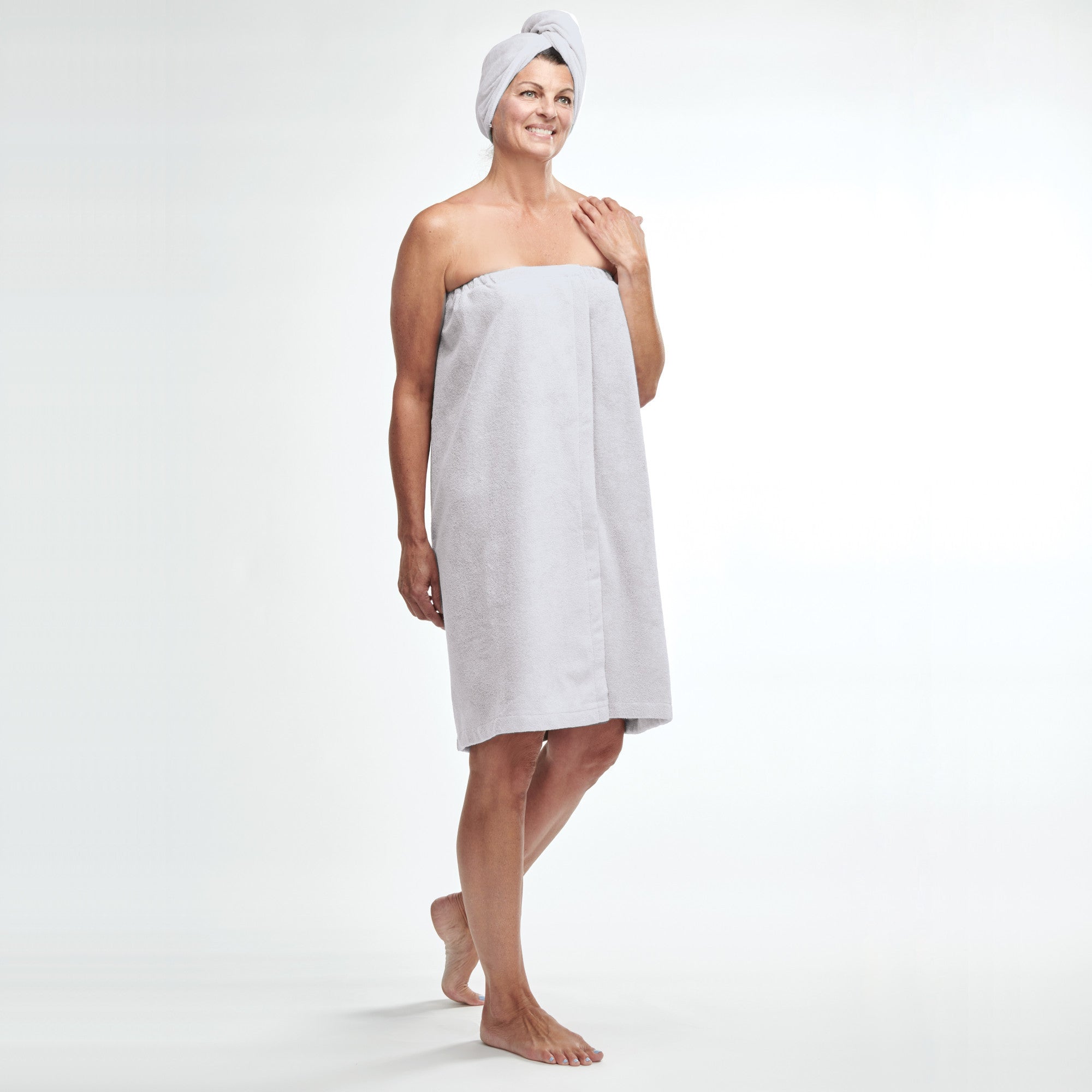 HomeStyles Shower Wrap and Hair Towel Giant Tiger