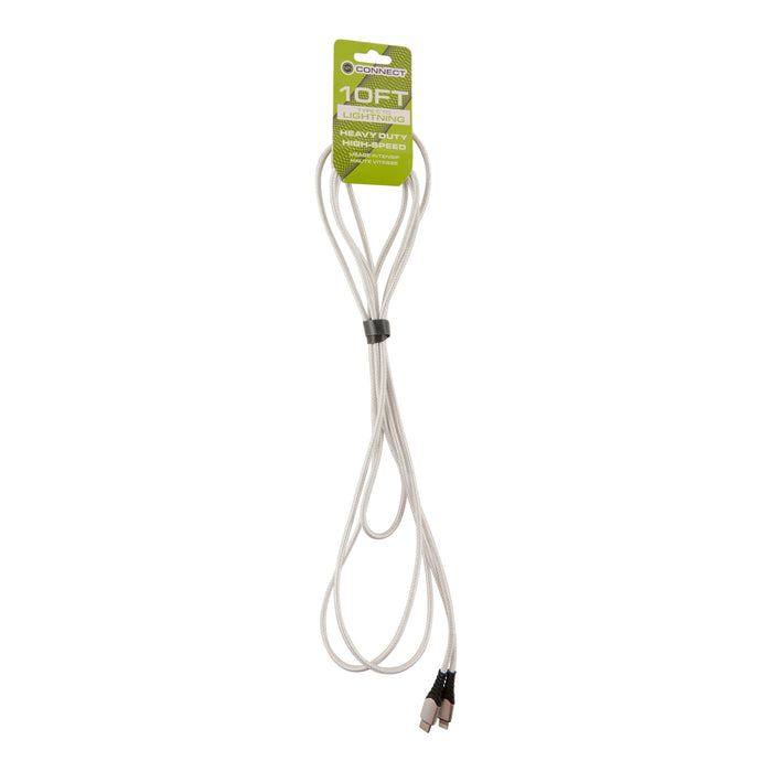 Connect Type-C  To Lightning Cable, 10-ft.
