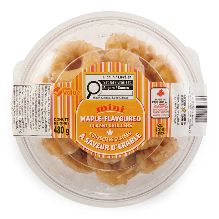 Giant Value mini roussettes glacées à l’érable, 480 g