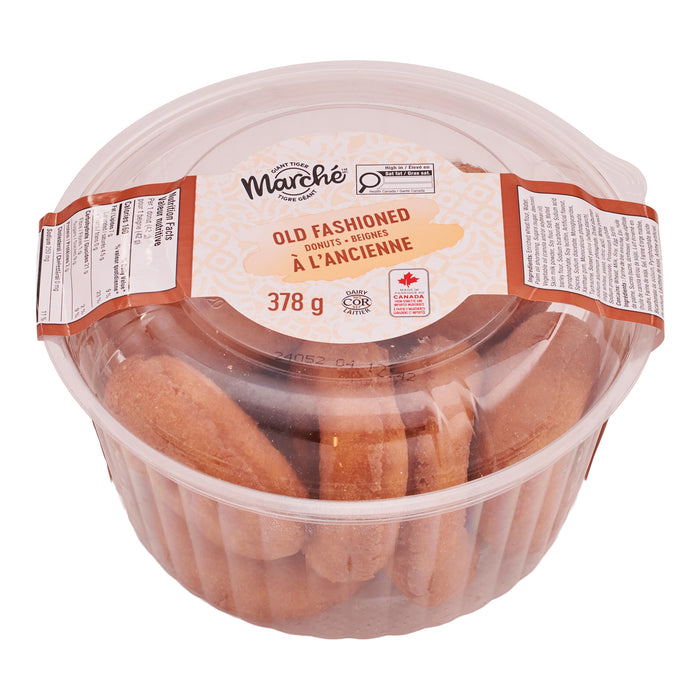 Giant Tiger Marché Old Fashioned Donuts, 378 g