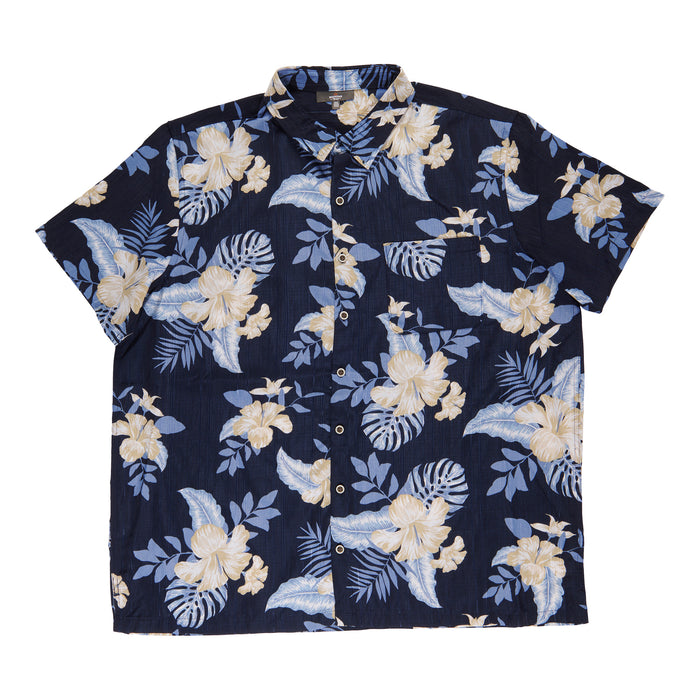 Chemise en jacquard à motif tropical taille forte Mountain Ridge pour hommes