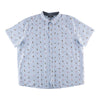 Chemise boutonnée imprimée taille forte Mountain Ridge pour hommes