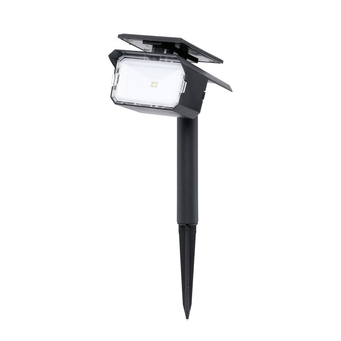Solar Spot Light, Black, 10.5-in.