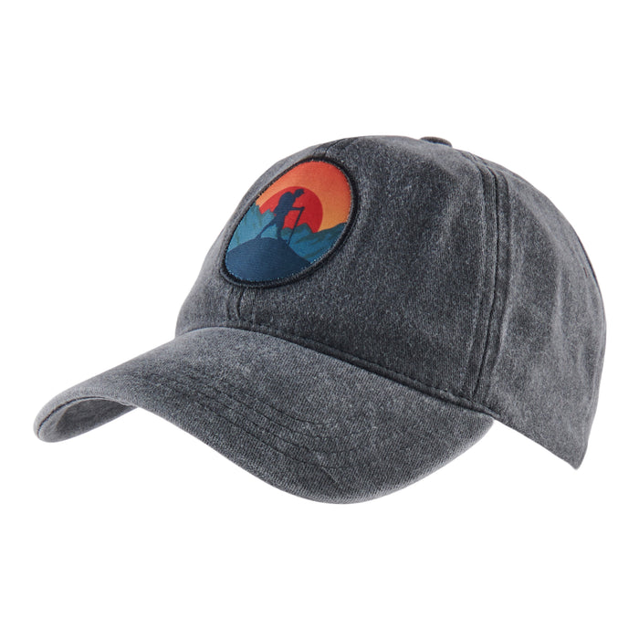 Mountain Ridge Men's Washed Cap With Patch