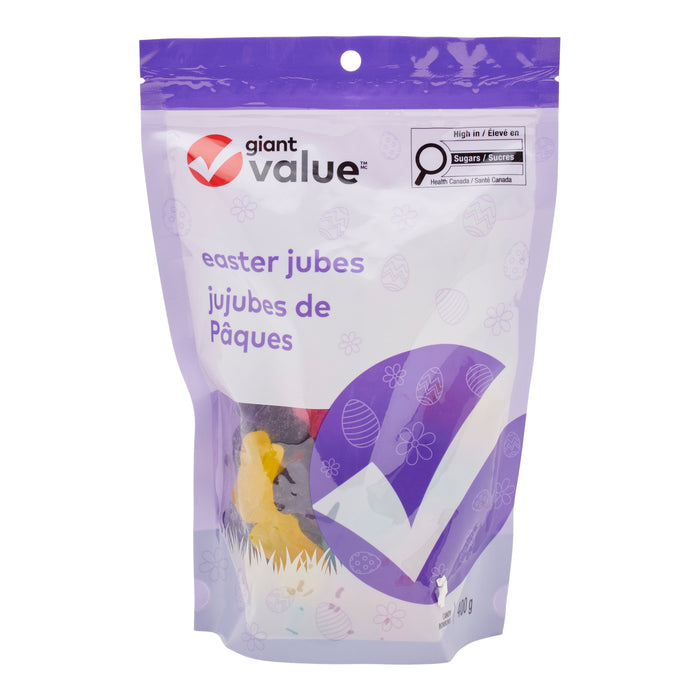 Giant Value Easter Jubes, 400 g