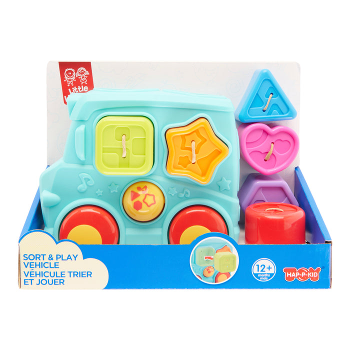 Véhicule pour trier et jouer Little Learner Hap-P-Kid