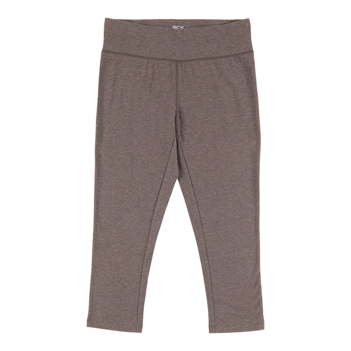 Legging de sport capri gris ACX Active pour femmes