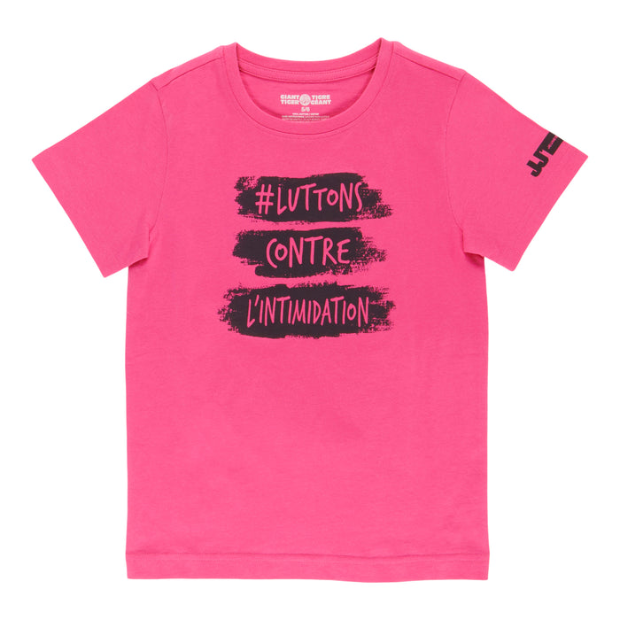 Toddler Unisex "Stand Up To Bullying" T-Shirt, French