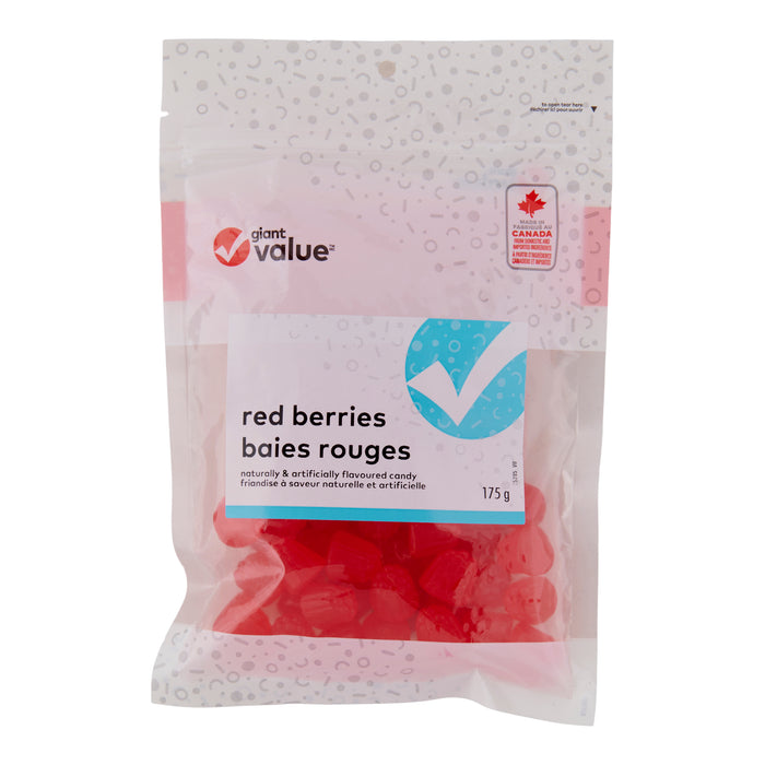 Giant Value Red Berries, 175 g