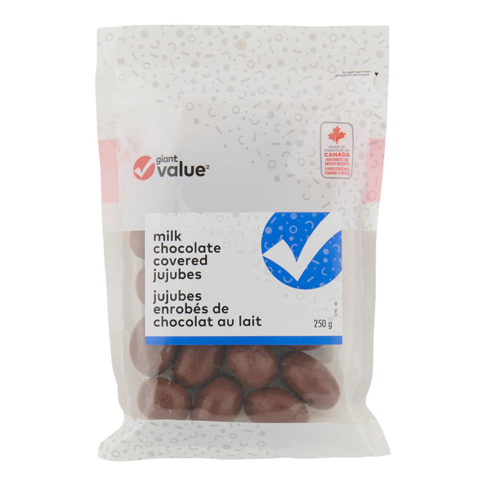 Giant Value jujubes au chocolat, 250 g