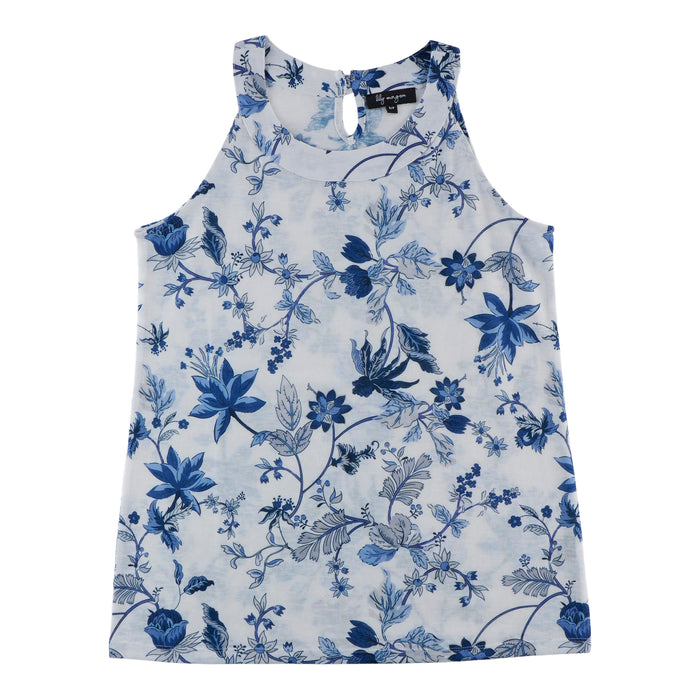 Camisole à fronces avec col ras du cou lily morgan pour femmes