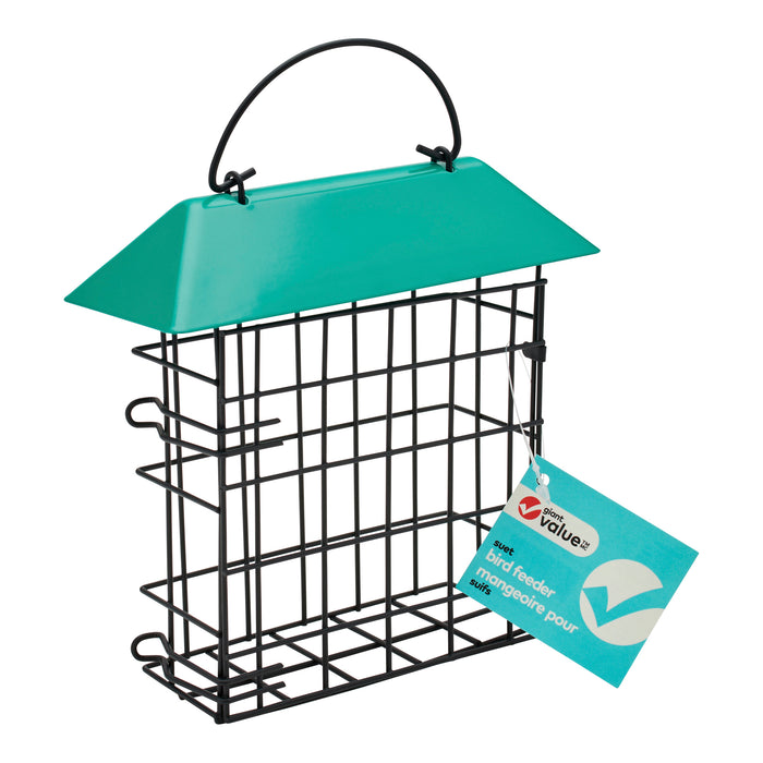 Giant Value Suet Cage Bird Feeder, 6.3-in