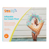 Anneau de natation au motif de crème glacée, 53 po