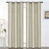 Faux Silk Curtain, 54-in x 84-in.