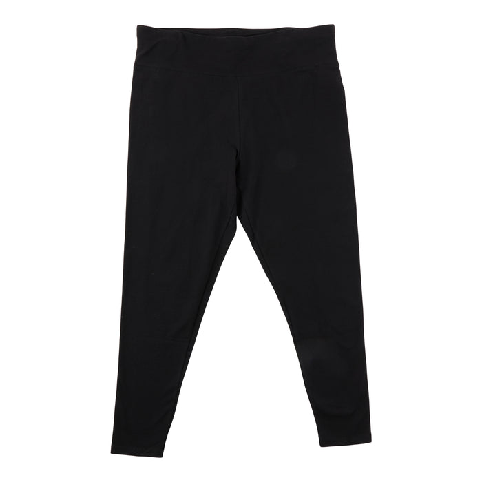 Women's Basic Leggings, Black, XXL