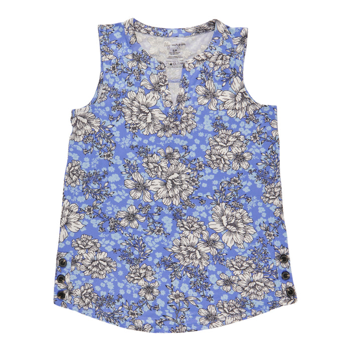 lily morgan Women's V-Neck Button Detail Camisole