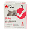 Giant Value légère litière agglomérante pour chats parfumée, 9 kg