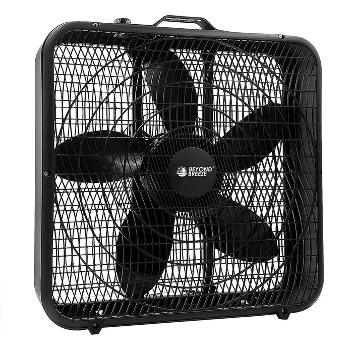 Box Fan, Black, 20-in.