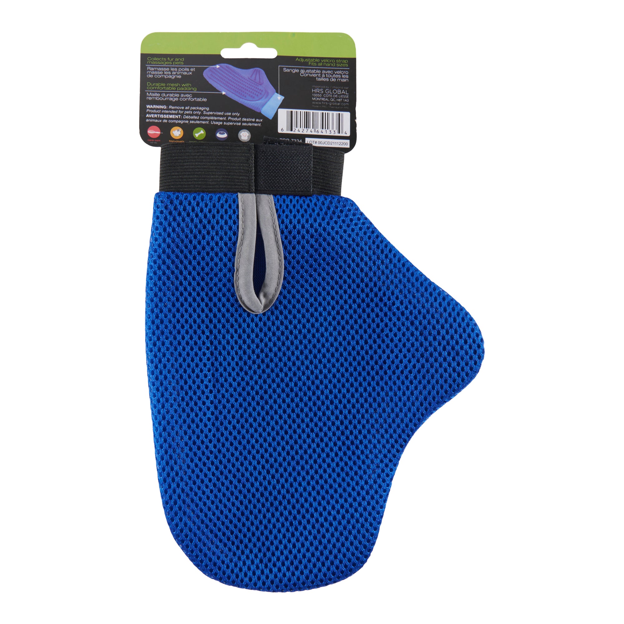 Pet Grooming Glove for Cats & Dogs Giant Tiger